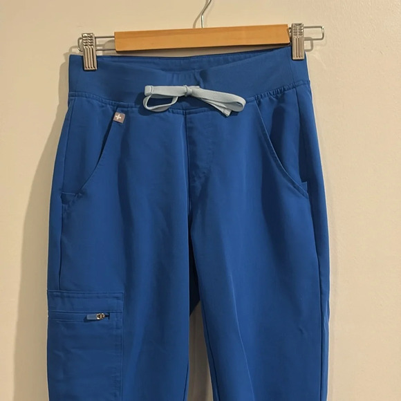 Blue Fig Scrub Pants - Picture 2 of 3